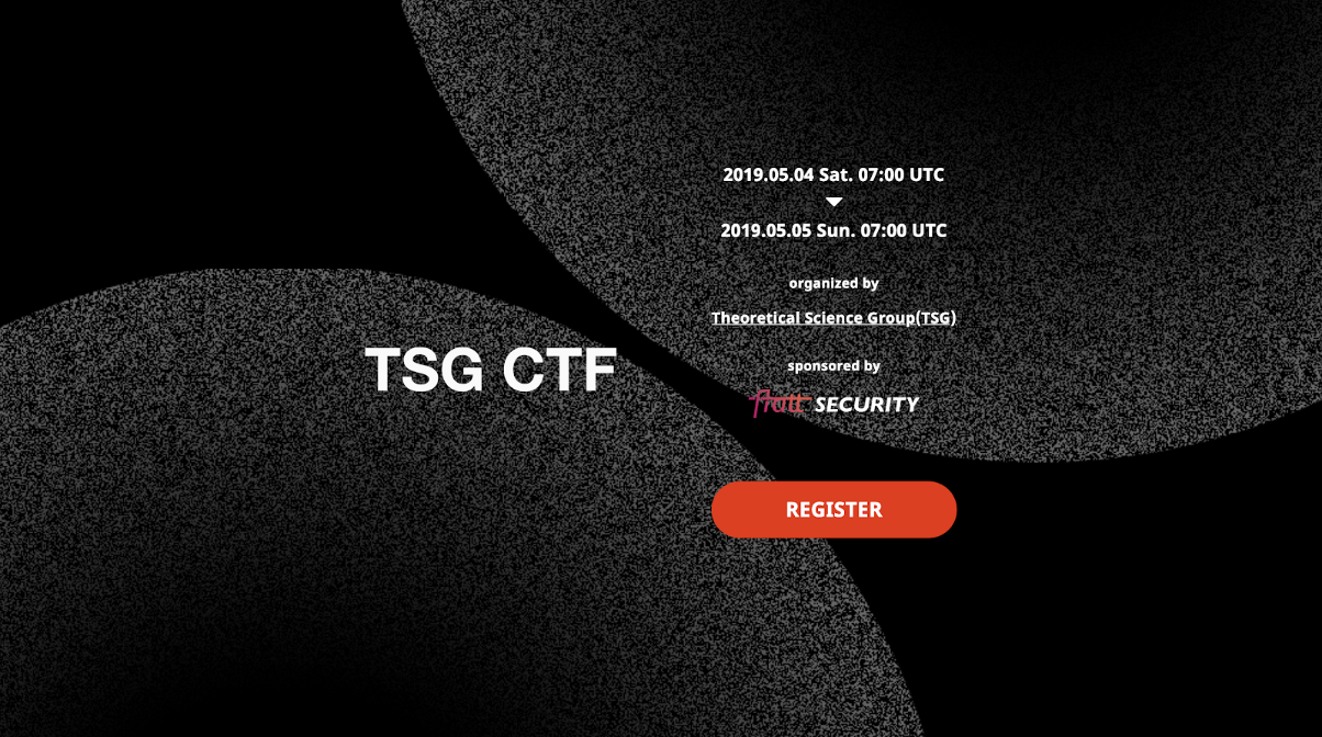 TSG CTF 特設サイト